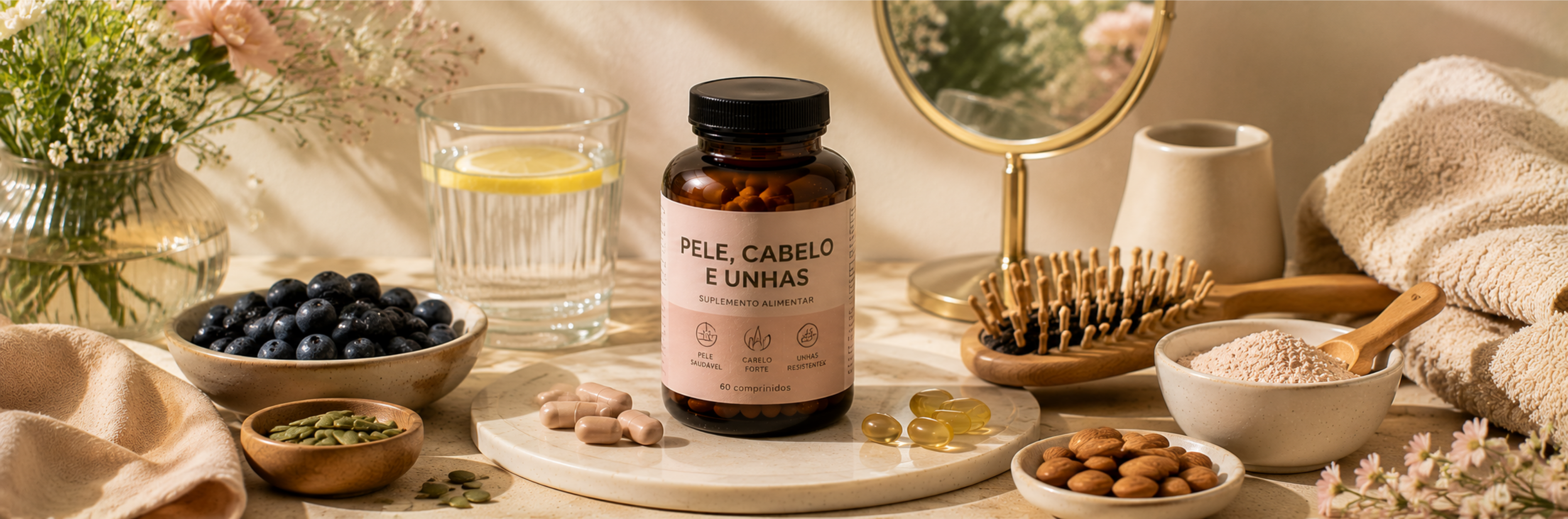 Pele, Cabelo e Unhas