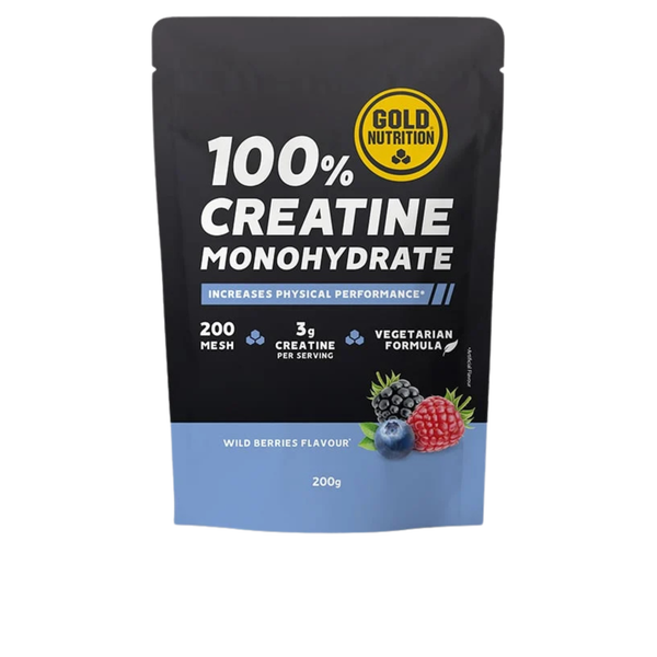 Creatine Monohydrate - 200 g - Frutos Silvestres - GoldNutrition