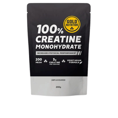 Creatine Monohydrate - 200 g - Sem Sabor - GoldNutrition