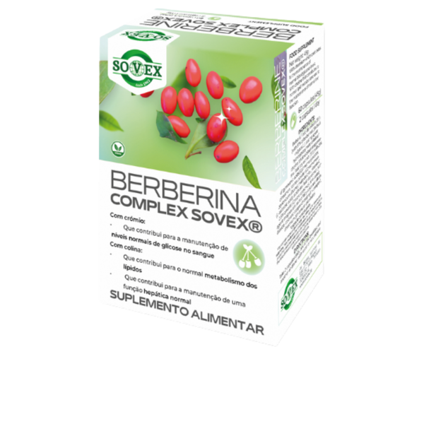 Berberina Complex Sovex - 60 cápsulas - Sovex