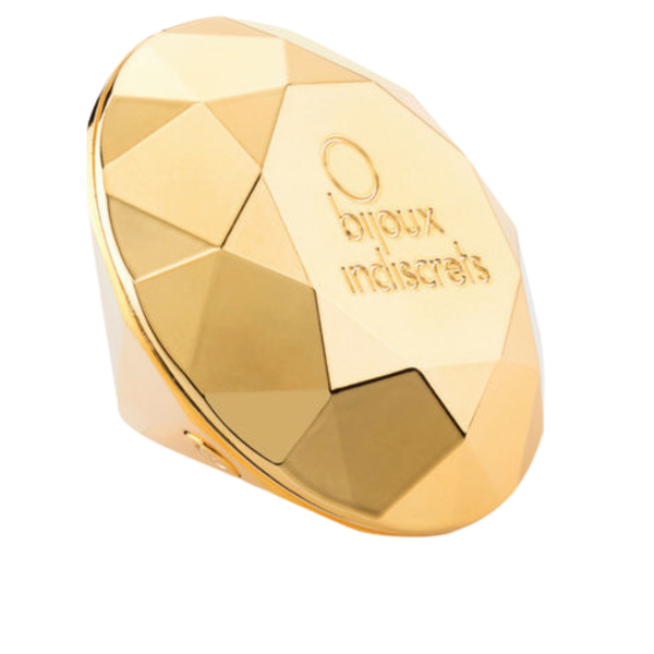 Vibrador Diamante Dourado - Bijoux Indiscrets