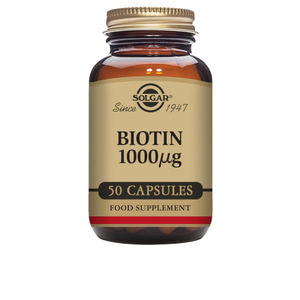 Biotin 1000 µg - 50 cápsulas vegetais - Solgar