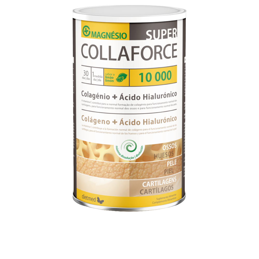 Collaforce Super 10.000 + Magnésio Limão - 450g - Dietmed