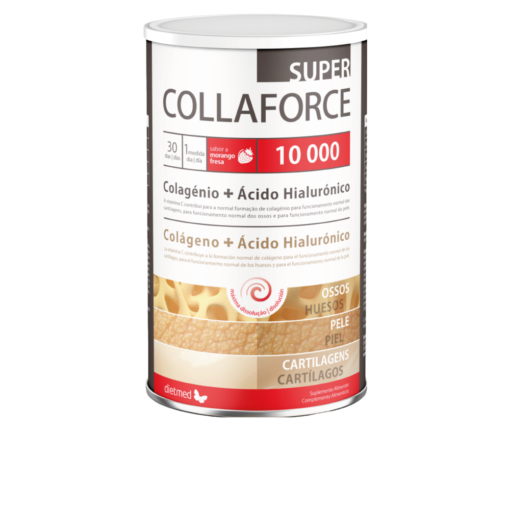 Collaforce Super 10.000 Morango - 450 g - Dietmed