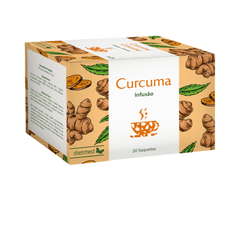 Chá Curcuma - 20 saquetas - Dietmed