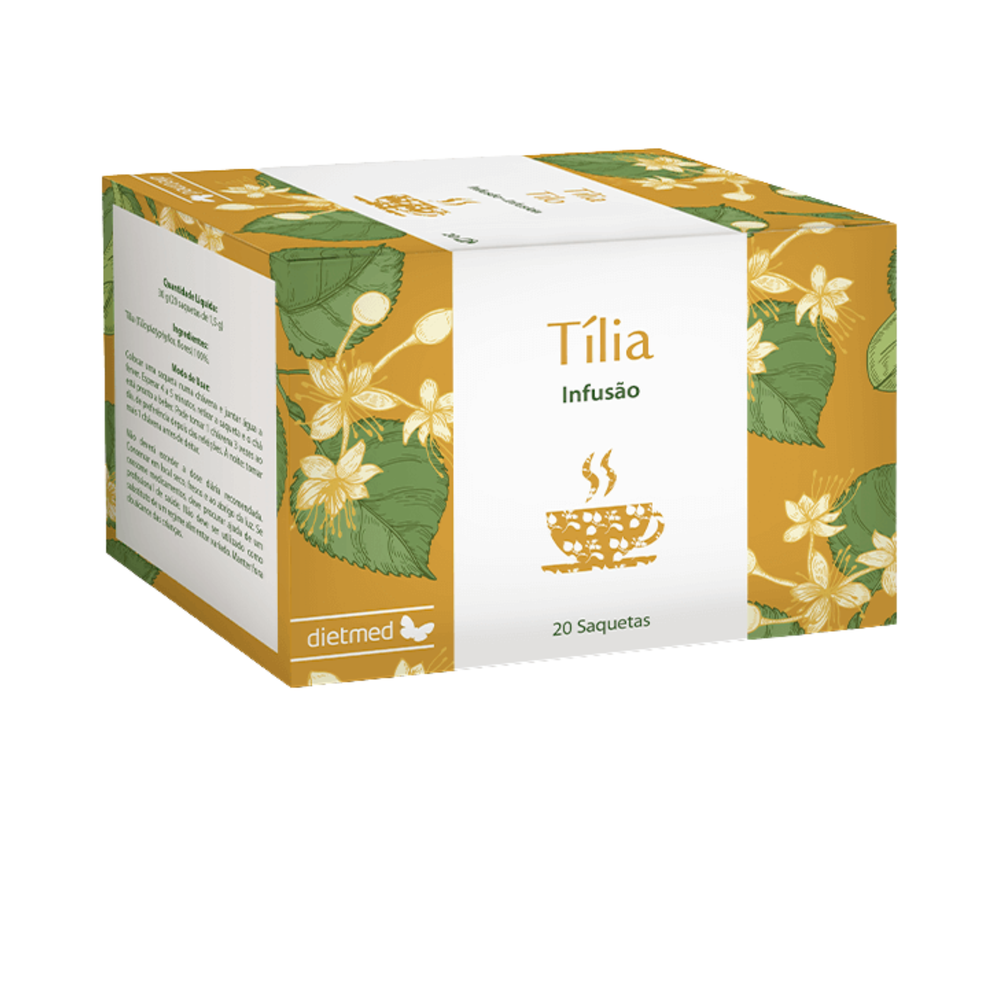 Chá Tília- 20 saquetas - Dietmed