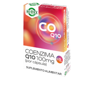 Co Q10 100 mg - 30 cápsulas - Sovex