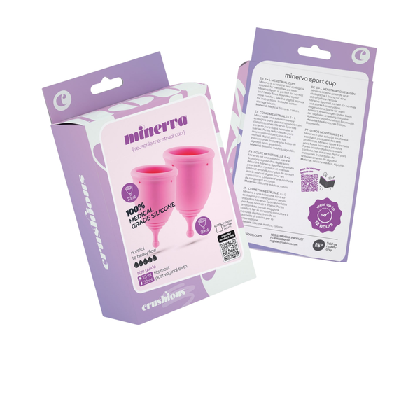 Copos Menstruais S+L Minerva - Crushious