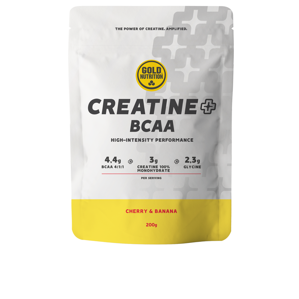 Creatine + BCAA - 200 g - Cereja-Banana - GoldNutrition