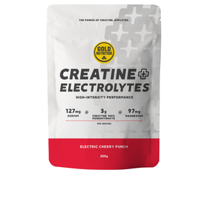Creatine + Electrolytes - 200 g - Cereja - GoldNutrition