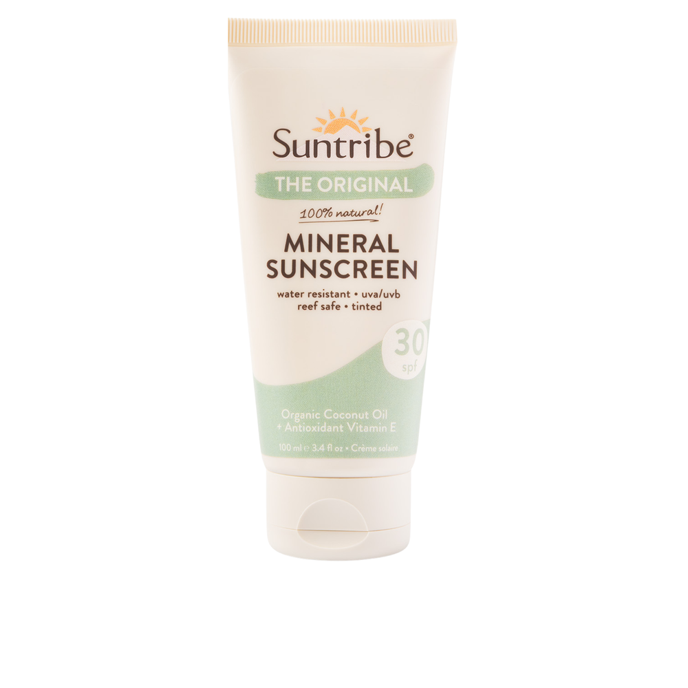 Creme Protetor Solar Mineral Natural Corpo & Rosto FPS 30 - 100ml - Suntribe