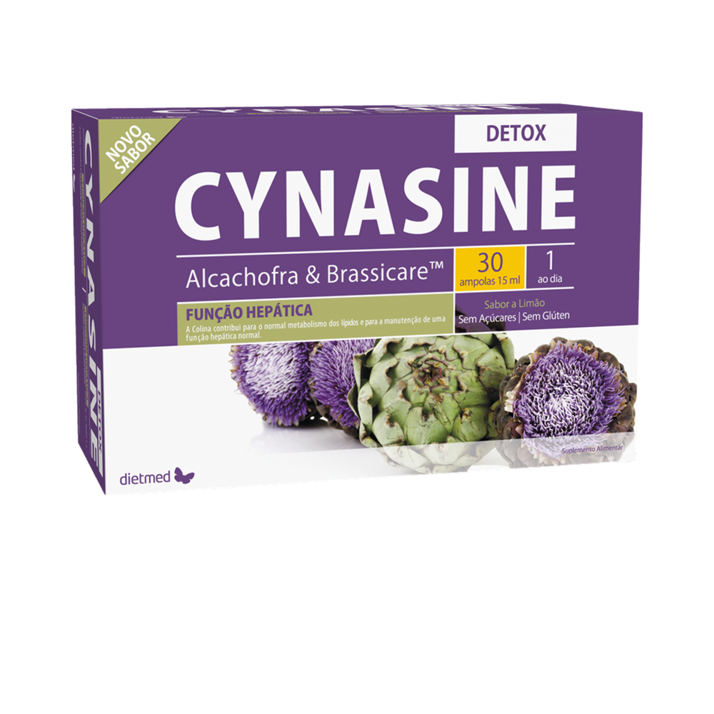 Cynasine Detox - 30 ampolas - Dietmed