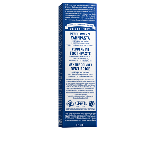 Organic Toothpaste - Peppermint - 105 ml