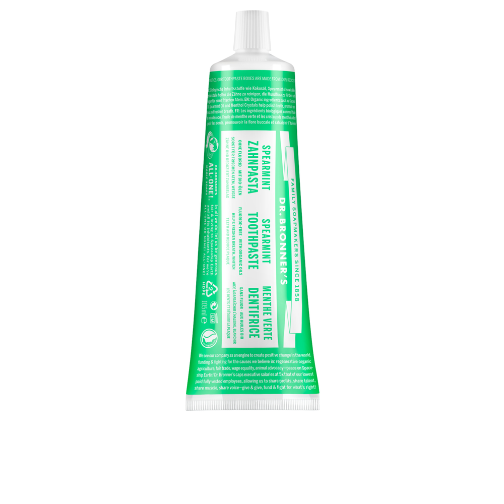 Dentífrico Biológico - Hortelã - 105 ml - Dr. Bronner's