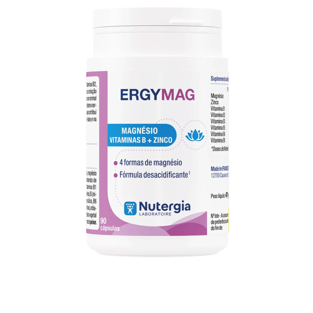 ErgyMag - 90 cápsulas - Nutergia