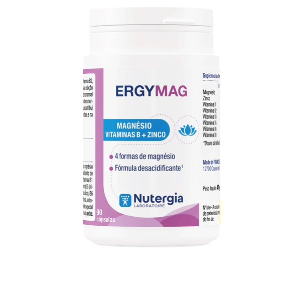 ErgyMag - 90 cápsulas - Nutergia