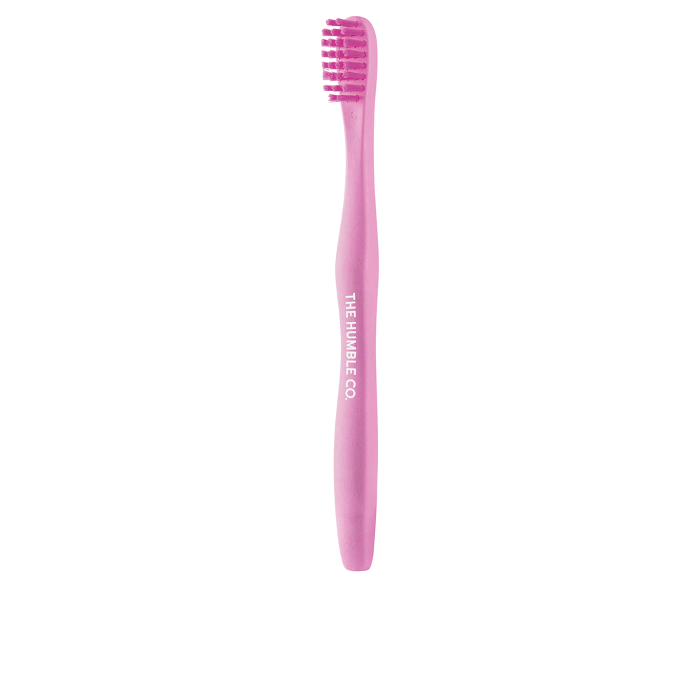 Escovas de Dentes Plant-based Criança Ultra Suave - Rosa - The Humble Co.