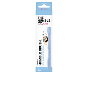 Escovas de Dentes Plant-based Criança Ultra Suave - Azul - The Humble Co.