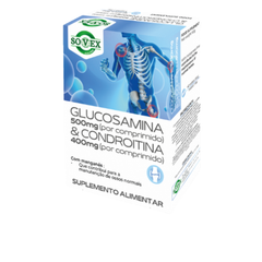 Glucosamina 500 mg & Condroitina 400 mg - 40 comprimidos - Sovex