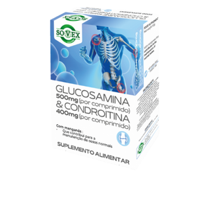 Glucosamina 500 mg & Condroitina 400 mg - 40 comprimidos - Sovex