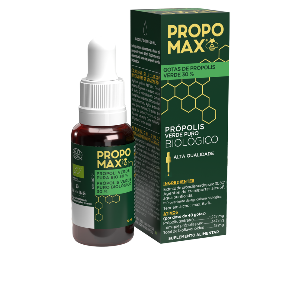 Gotas de Própolis Verde 30% - 30 ml - Própomax