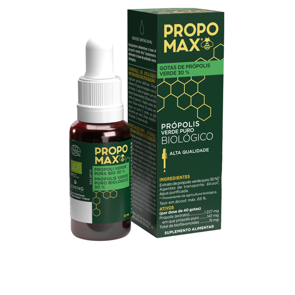 Gotas de Própolis Verde 30% - 30 ml - Própomax