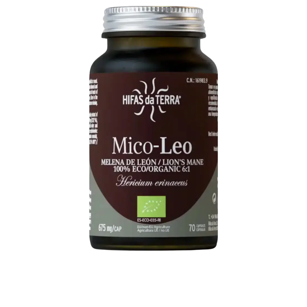 Mico Leo - 70 cápsulas - Hifas da Terra