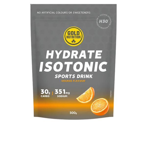 Hydrate Isotonic H30 - 500g - Laranja - GoldNutrition