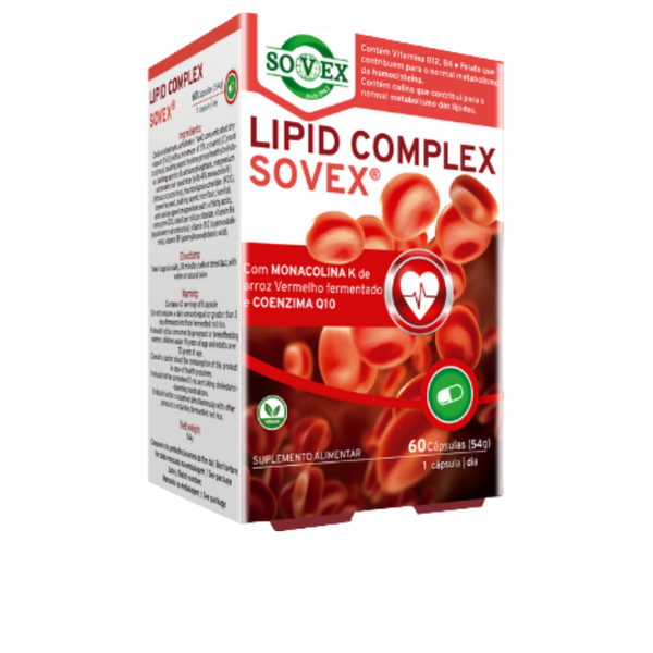 Lipid Complex Sovex - 60 cápsulas - Sovex
