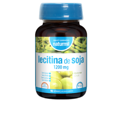 Lecitina de Soja 1200 mg - 90 cápsulas - Naturmil