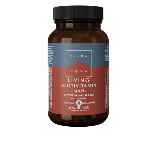 Living Multivitamin Man - 50 cápsulas vegetais - TerraNova