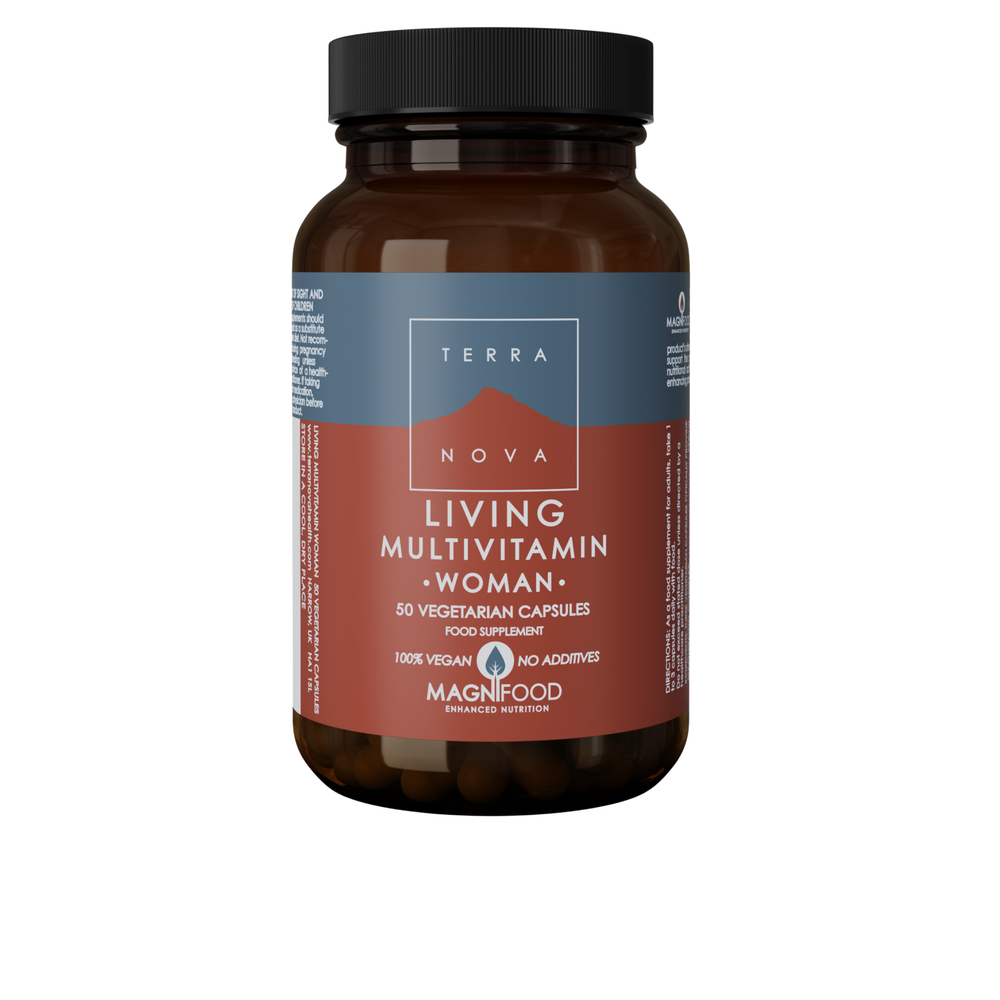 Living Multivitamin Woman - 50 cápsulas vegetais - TerraNova