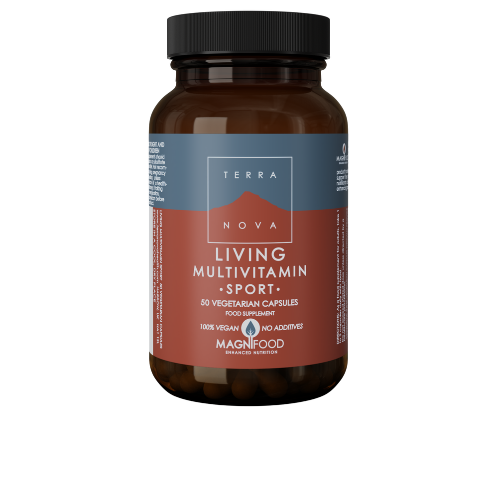 Living Multivitamin Sport - 50 cápsulas vegetais - TerraNova