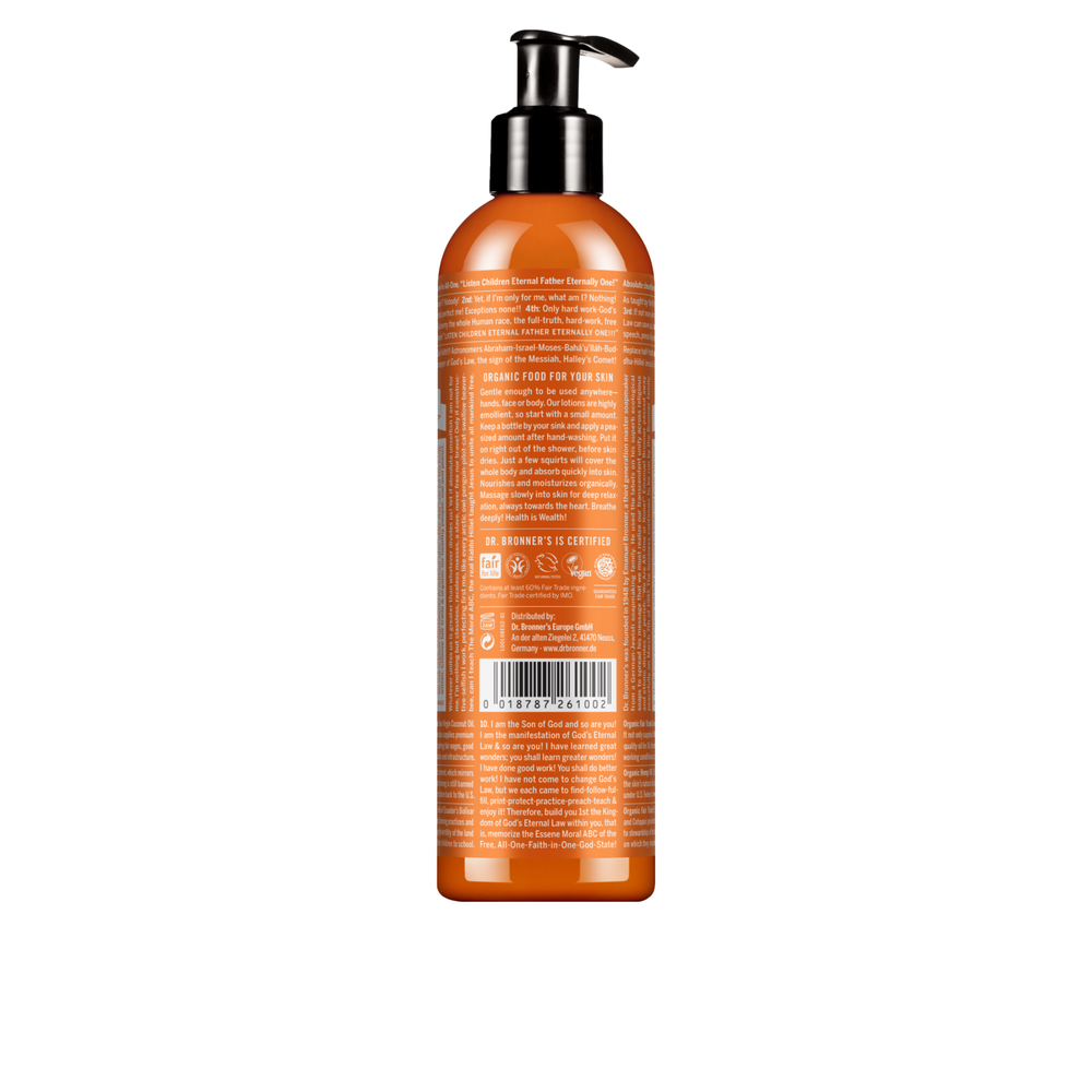 Loção Corporal Hidratante Biológica - Laranja e Lavanda - 240 ml - Dr. Bronner's