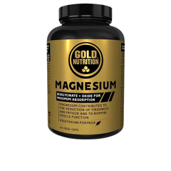 Magnesium 600 mg - 60 cápsulas - GoldNutrition