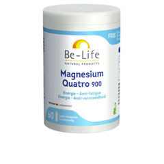 Magnesium Quatro 900 - 60 cápsulas - Be-Life