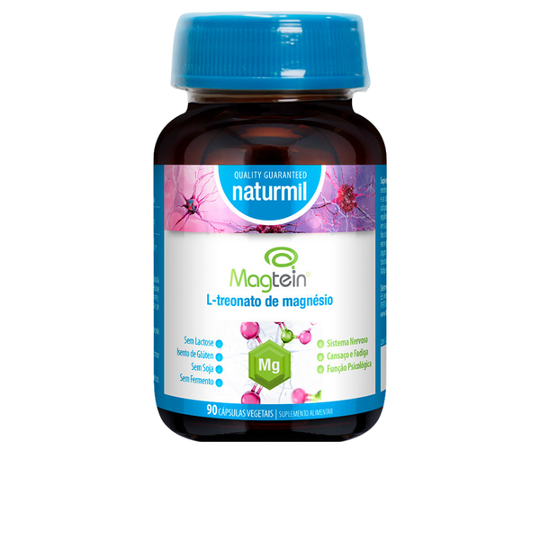 Magtein L-Treonato de Magnésio - 90 cápsulas vegetais - Naturmil
