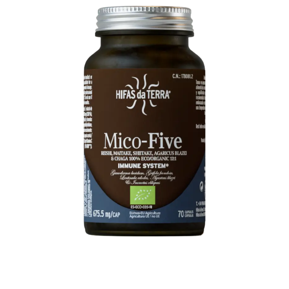 Mico Five - 70 cápsulas - Hifas da Terra