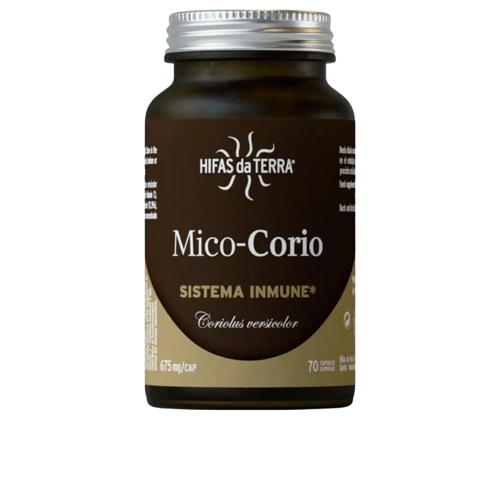 Mico Corio - 70 cápsulas - Hifas da Terra