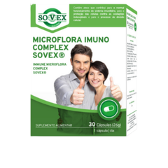 Microflora Imuno Complex Sovex - 30 cápsulas - Sovex