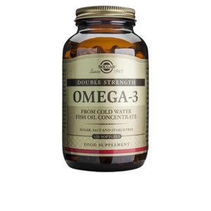 Ómega 3 Double Strength - 120 cápsulas moles - Solgar
