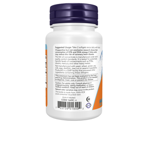 Omega-3 Fish Oil - 100 cápsulas moles - Now
