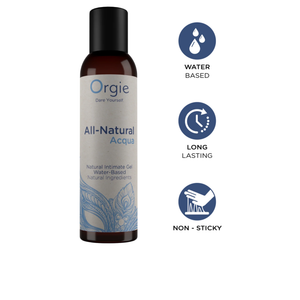 Lubrificante All-Natural Acqua - 150 ml - Orgie
