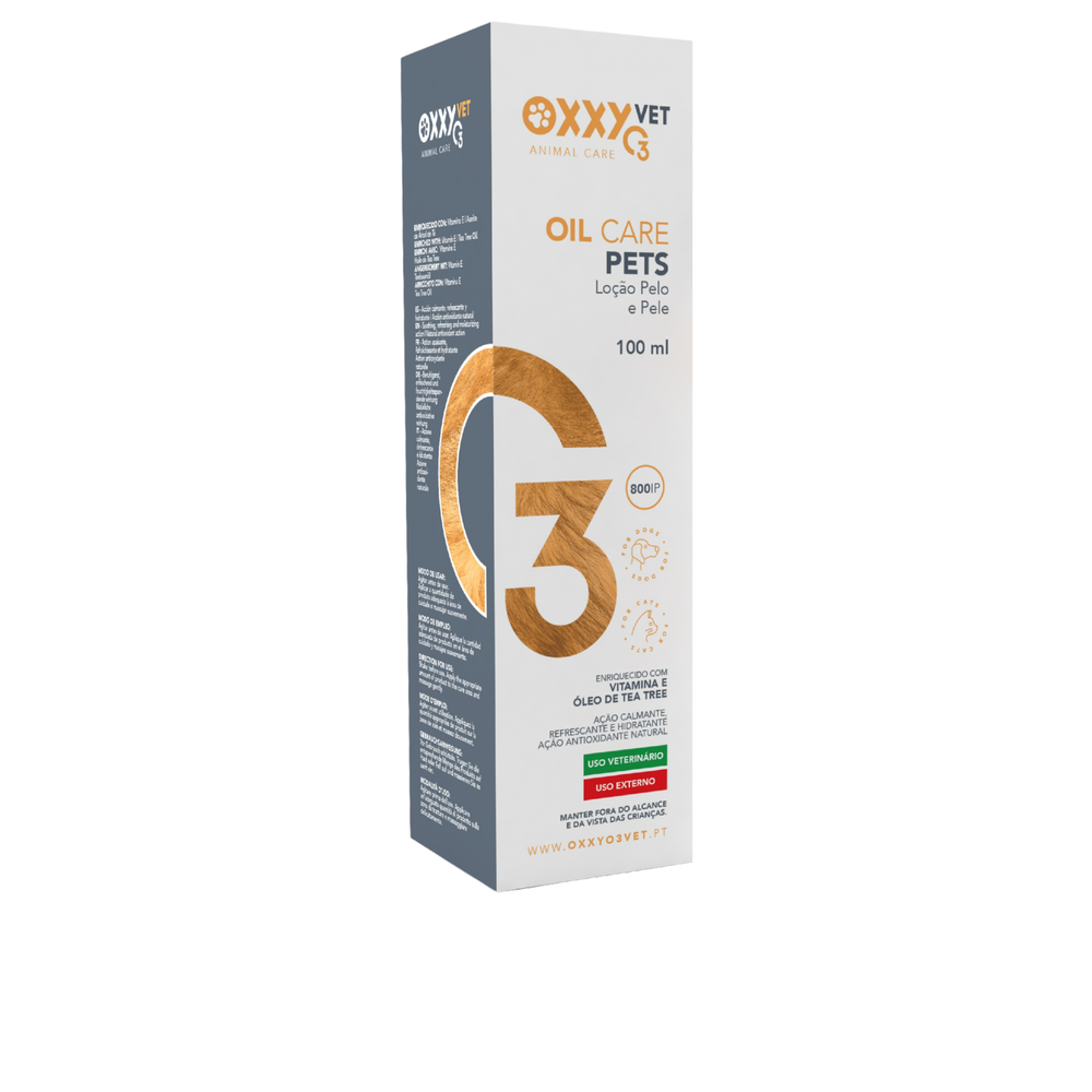 OxxyO3 Vet - Oil Care - Pets - 100 ml