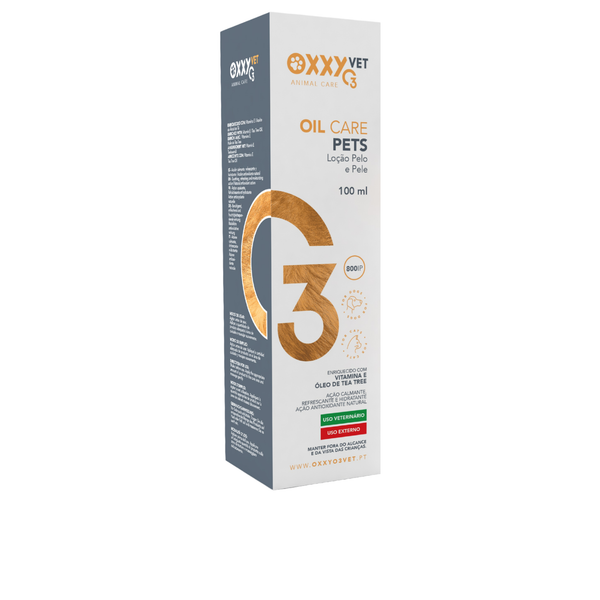 OxxyO3 Vet - Oil Care - Pets - 100 ml