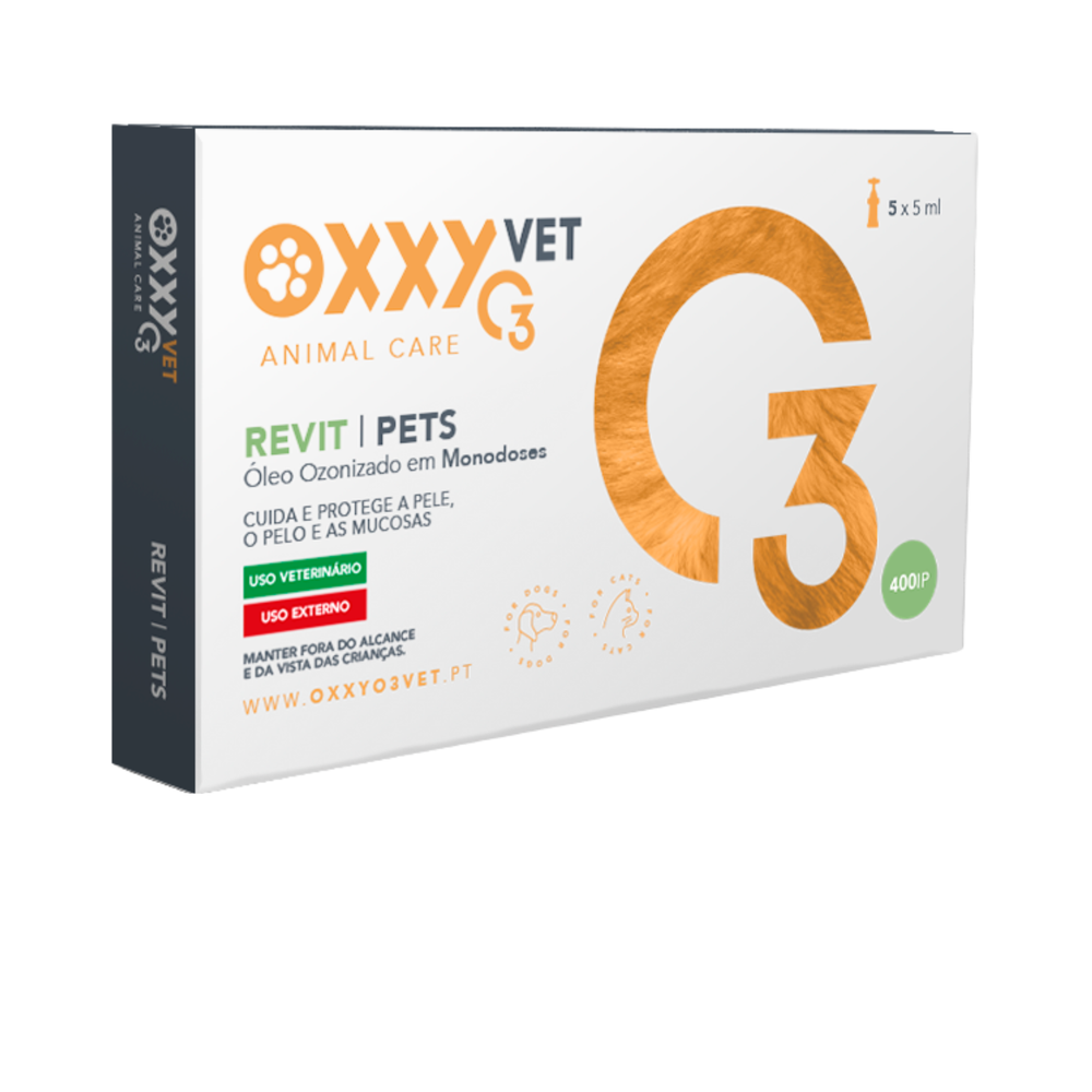 OxxyO3 Vet - Revit - Pets - 5x5ml