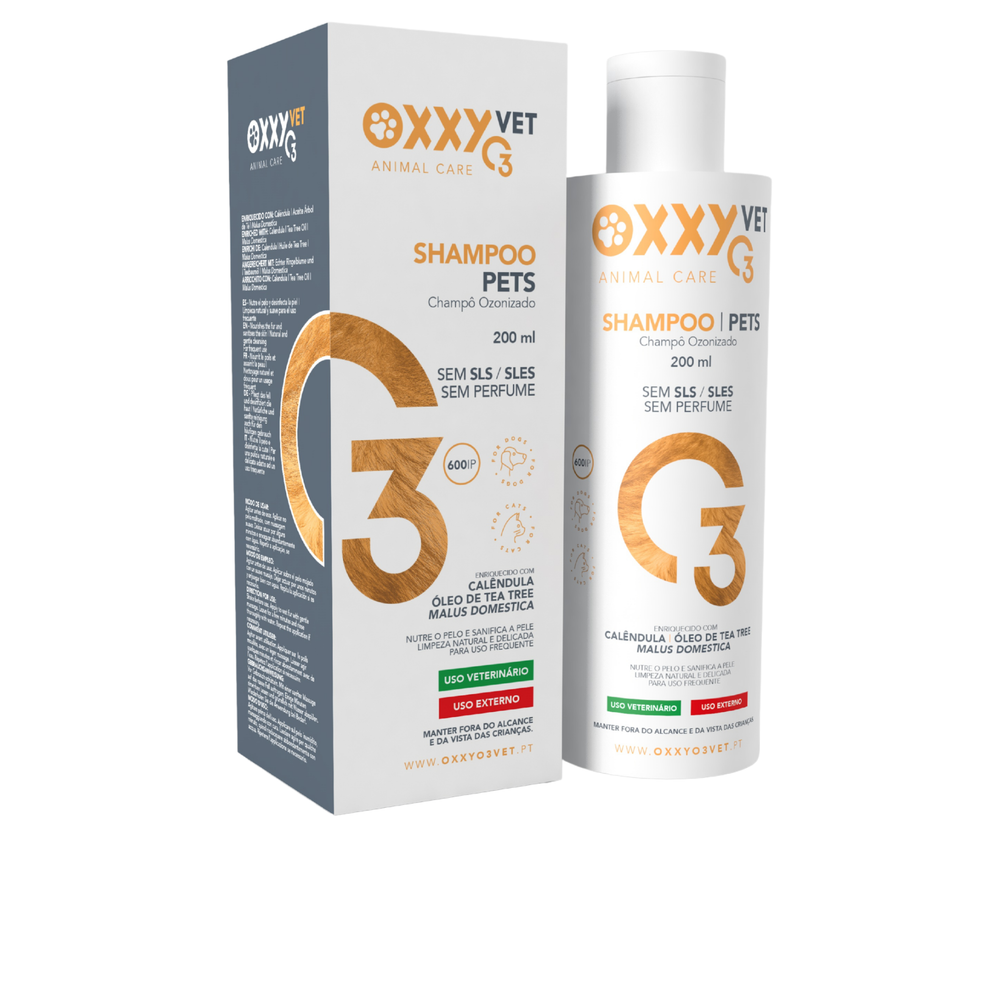 OxxyO3 Vet - Shampoo - Pets - 200 ml