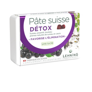 Pâte Suisse Detox - 40 gomas - Lehning