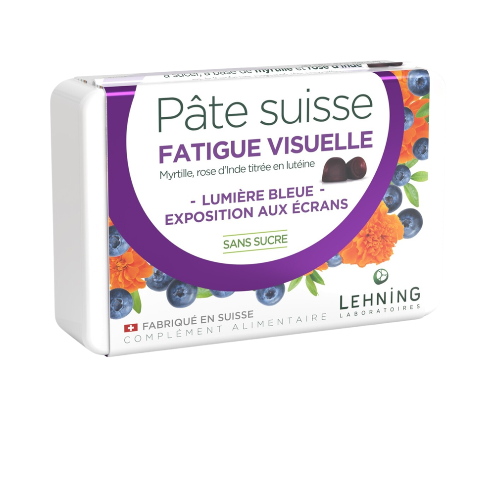 Pâte Suisse Fadiga Visual - 40 gomas - Lehning