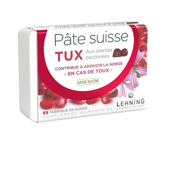Pâte Suisse Tosse - 40 gomas - Lehning